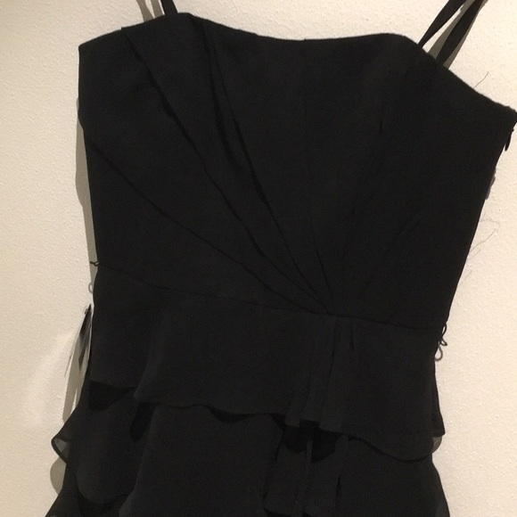Classy Black Dress w/ Removable Straps - Picture 3 of 3